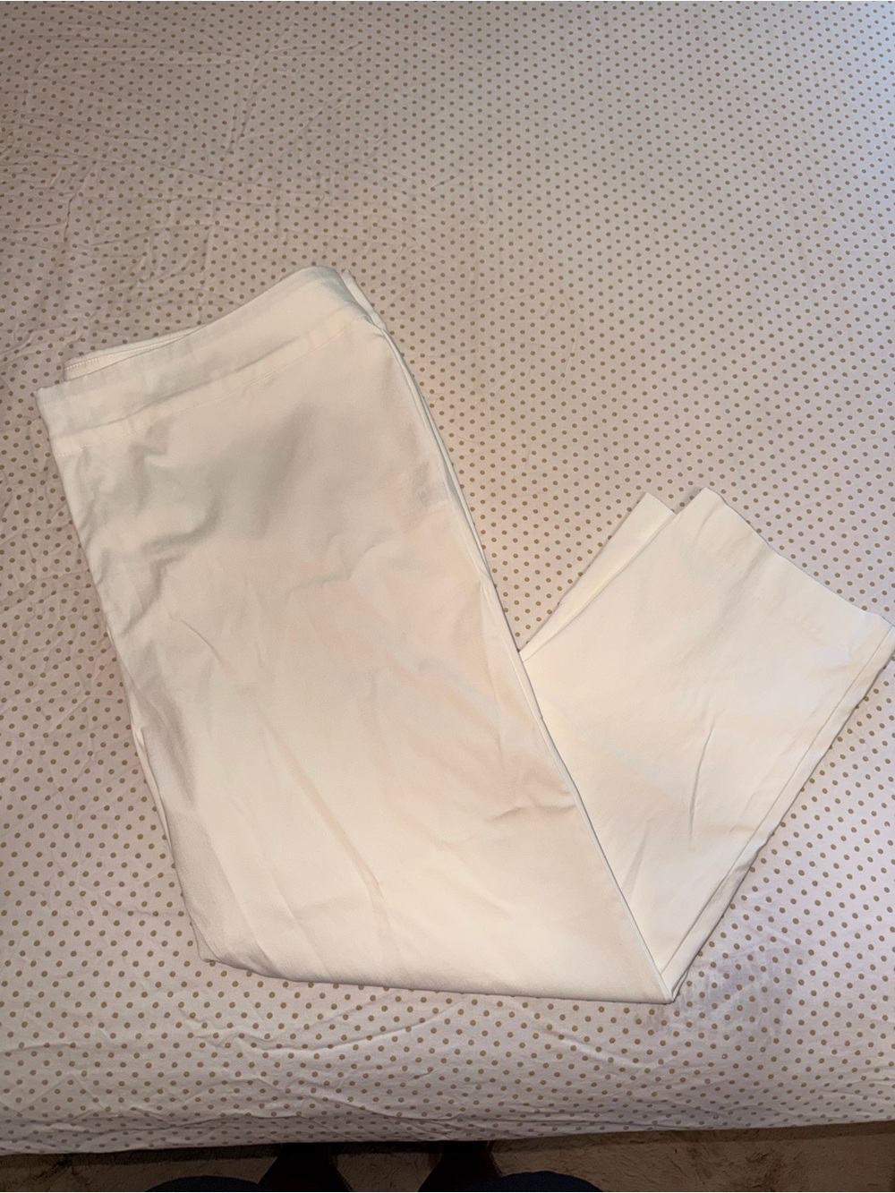 MarlaWynne Women’s White Pants